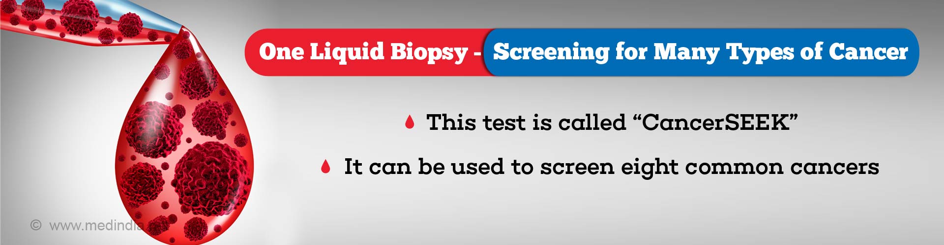 One Liquid Biopsy - Screening for Many Types of Cancer