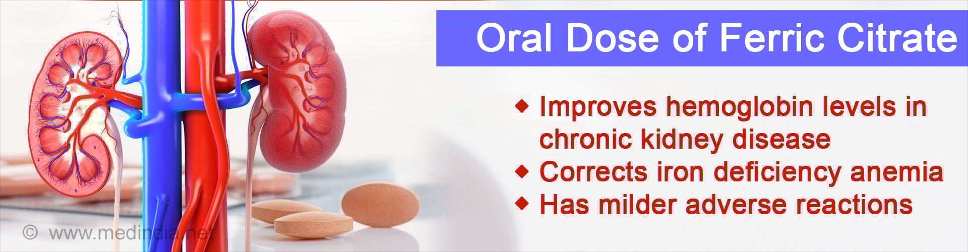 Iron Deficiency Anemia in Kidney Disease can be Treated With Oral Ferric Citrate Iron Deficiency Anemia in Kidney Disease can be Treated With Oral Ferric Citrate