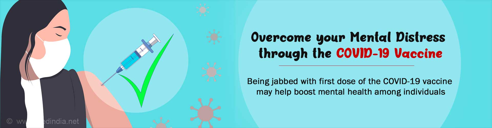 First Dose of COVID-19 Vaccines May Improve Mental Health
