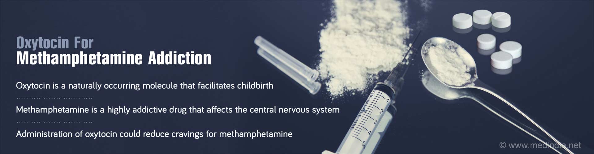 Can Oxytocin Reduce Cravings for Methamphetamine Drug?