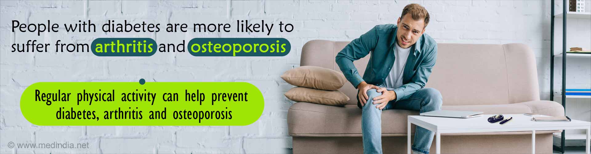 Diabetes May Increase Arthritis, Osteoporosis Risk