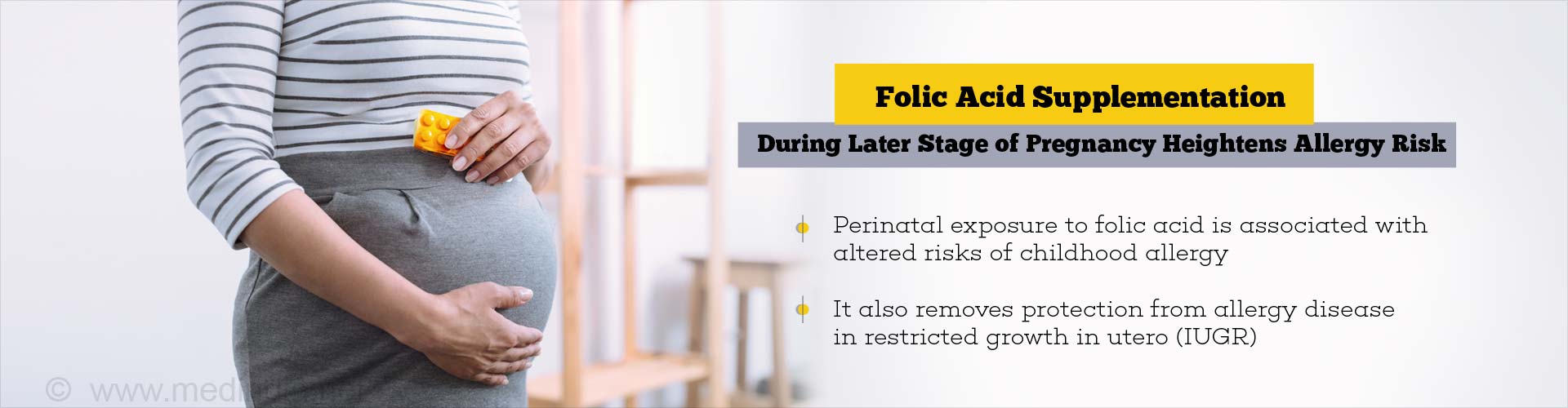 Perinatal Exposure to Folic Acid may Increase Allergy Risk