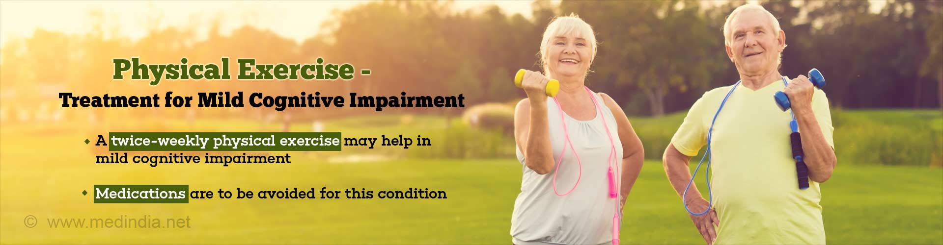 Physical Exercise to Improve Memory and Cognition
