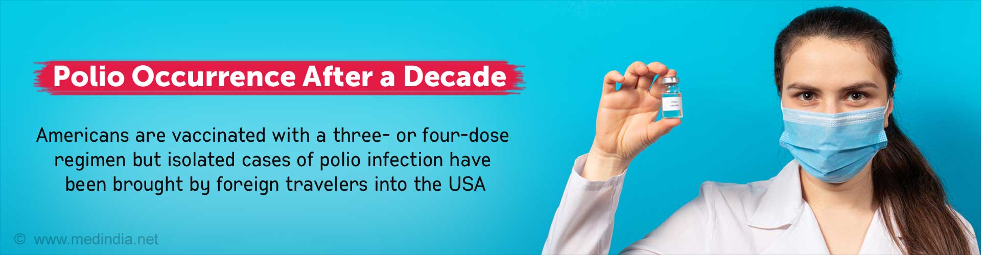 First Case of Polio Detected Again in the USA After a Decade