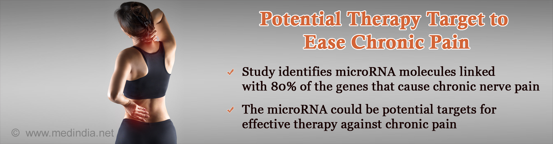 Potential Targets for Effective Therapy to Alleviate Chronic Pain Identified