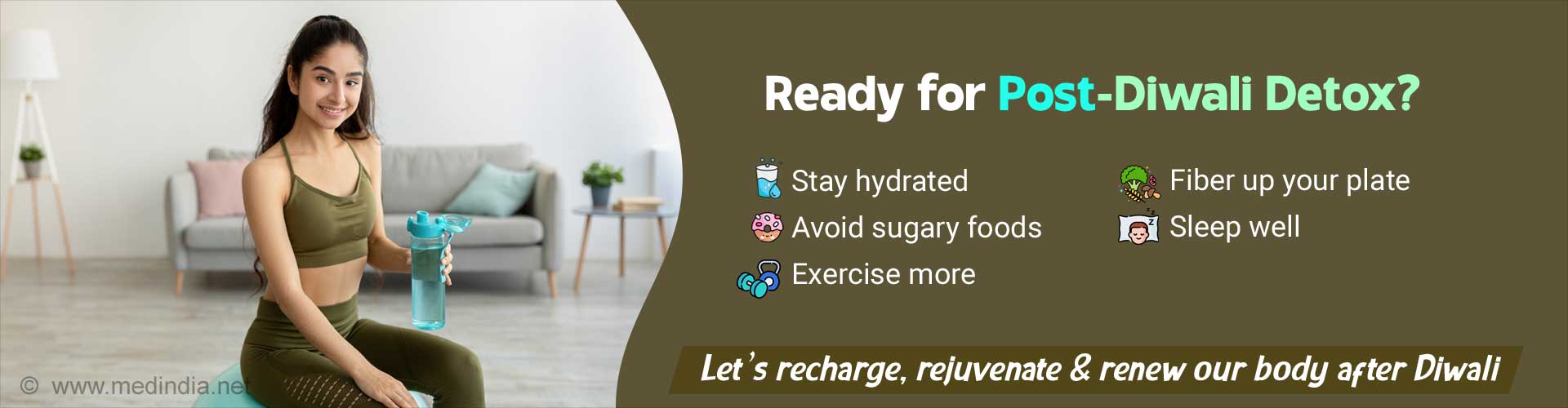Post-Diwali Detox: Smart 5 Ways to Cleanse Your Body