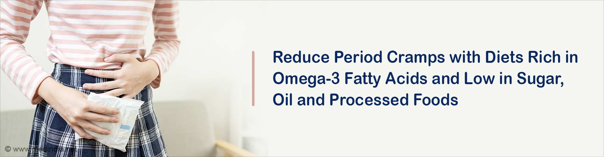 Diet Plays a Role in Period Cramps