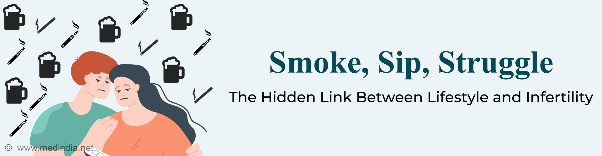 Smoking, Alcohol, and Vaping Linked to Fertility Crisis, Experts Warn