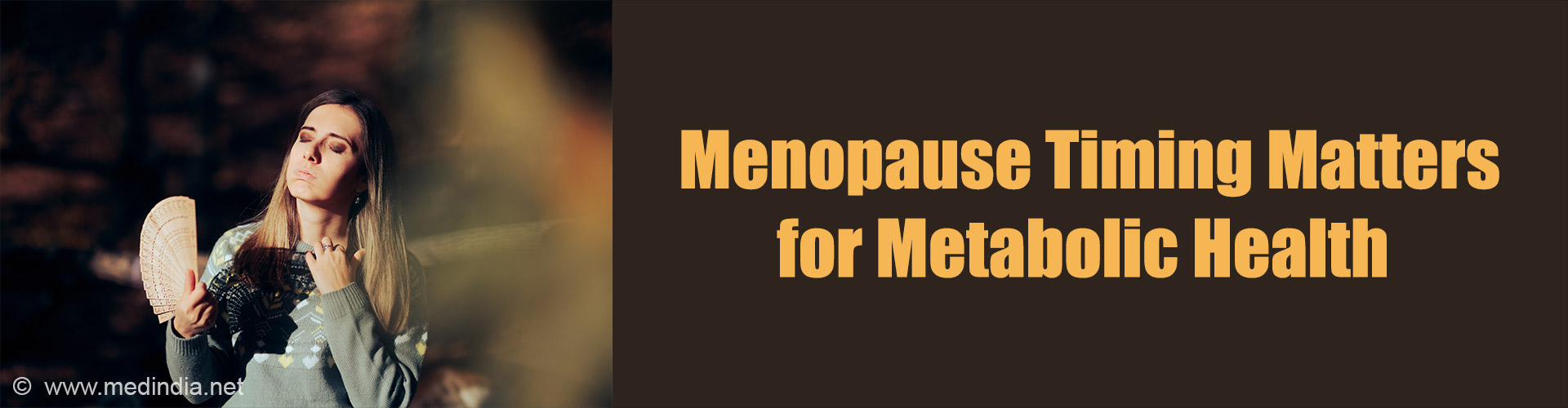 Early Menopause Raises Risk of Metabolic Syndrome