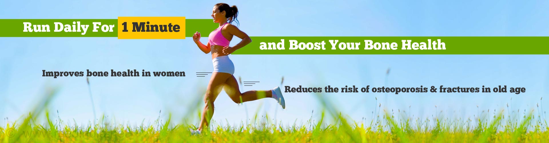 Can Running For Just One Minute Boost Bone Health
