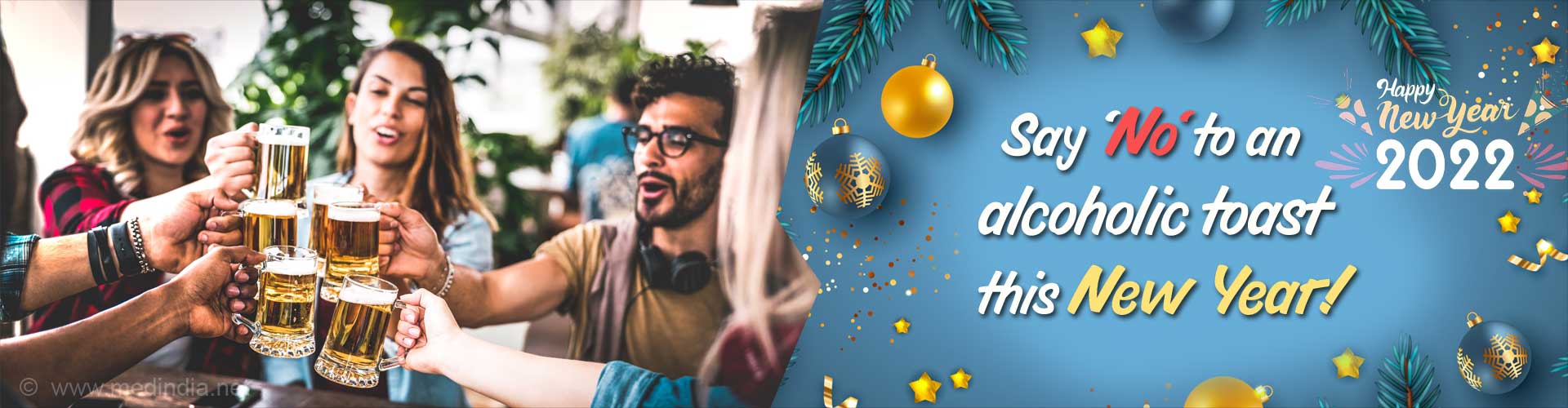 New Year Resolution: Give Up Alcohol for Better Health New Year Resolution: Give Up Alcohol for Better Health