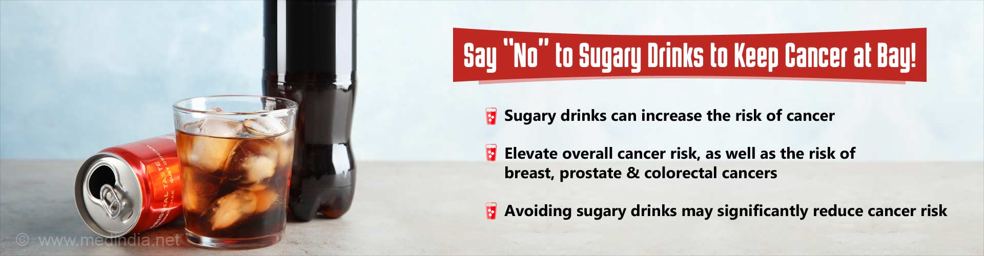 Sugary Drinks May Up Cancer Risk