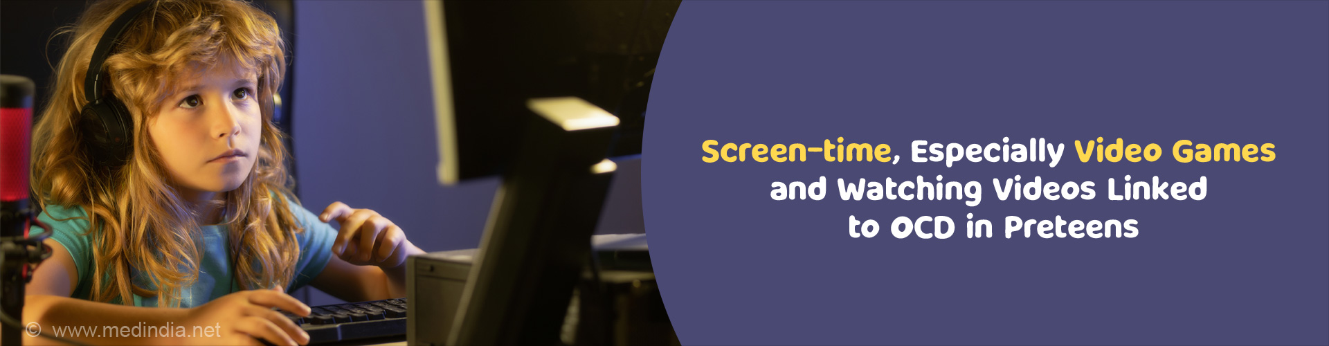 Increased Screen Time Linked to Obsessive Compulsive Disorder in Preteens