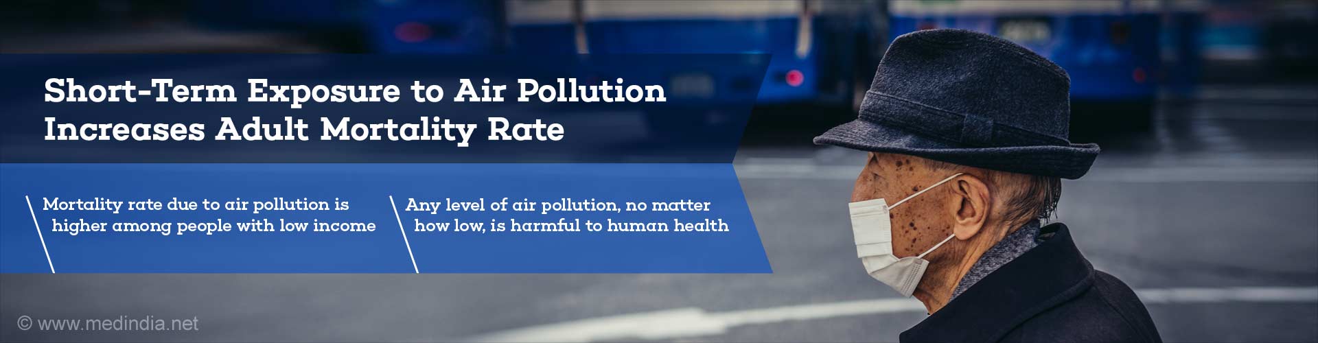 Air Pollution may Increase Mortality in Older Adults