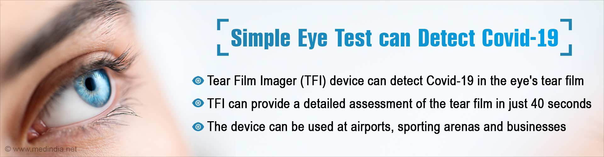 Covid-19 can be Detected with a Simple Eye Test: Here's How Covid-19 can be Detected with a Simple Eye Test: Here's How