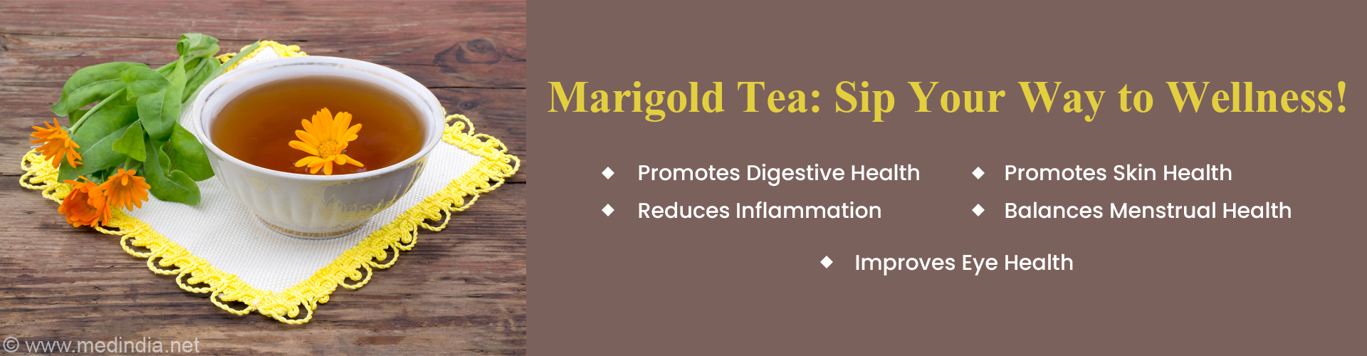 Marigold Tea: A Soothing Brew for Skin, Hair, Digestion & More