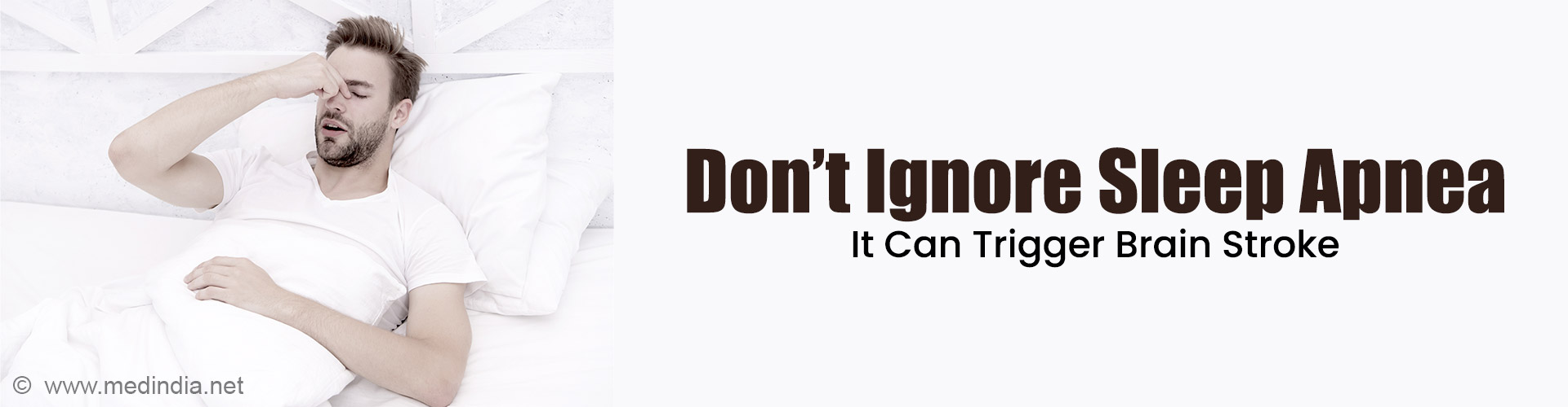 Sleep Apnea: The Night Breathing Issue Linked to Stroke