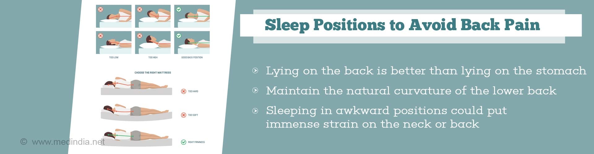 Best Sleeping Positions To Avoid Back Pain
