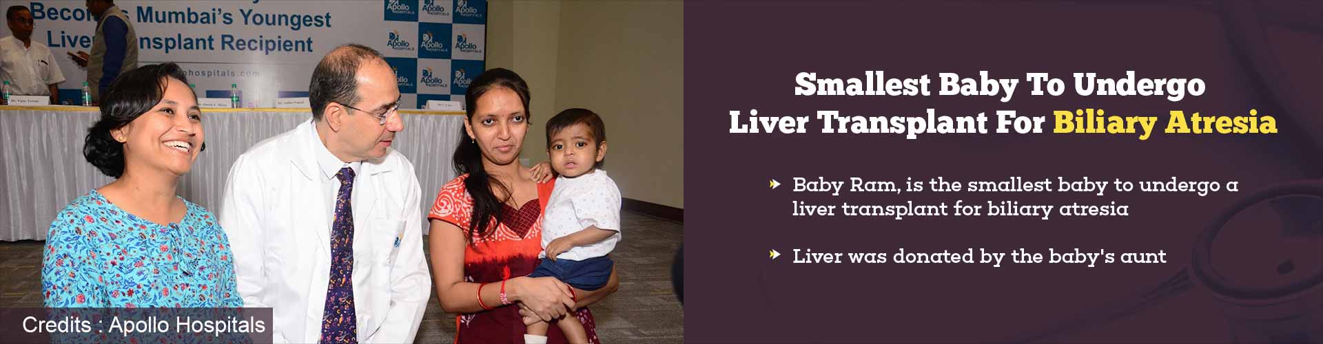 Liver Transplantation Done On a 6.5 Kg Baby: Surgeon Shares Insights