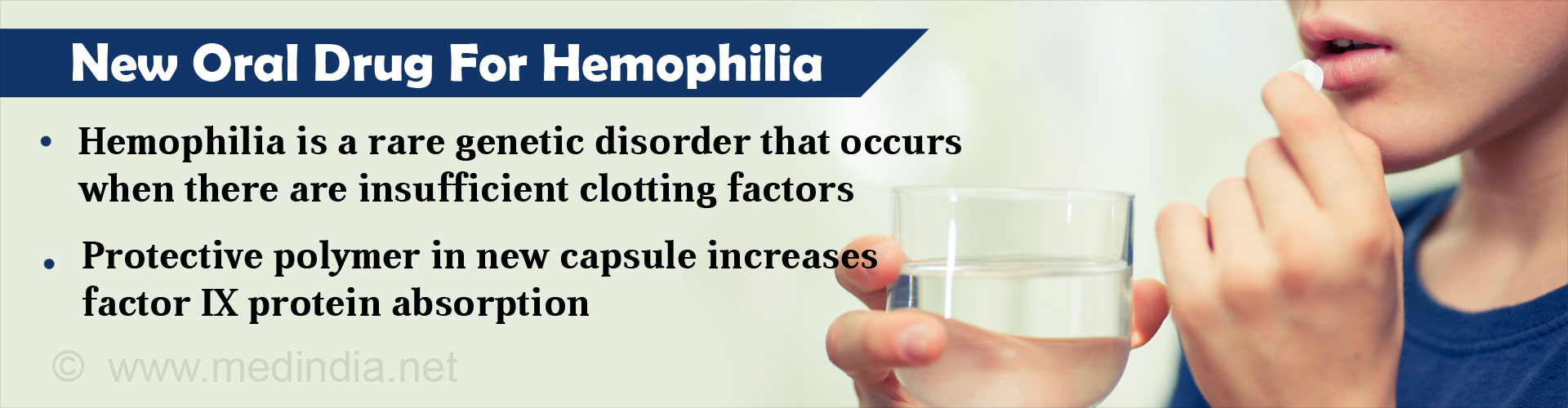Oral Pill Shows New Hope For Hemophilia Treatment