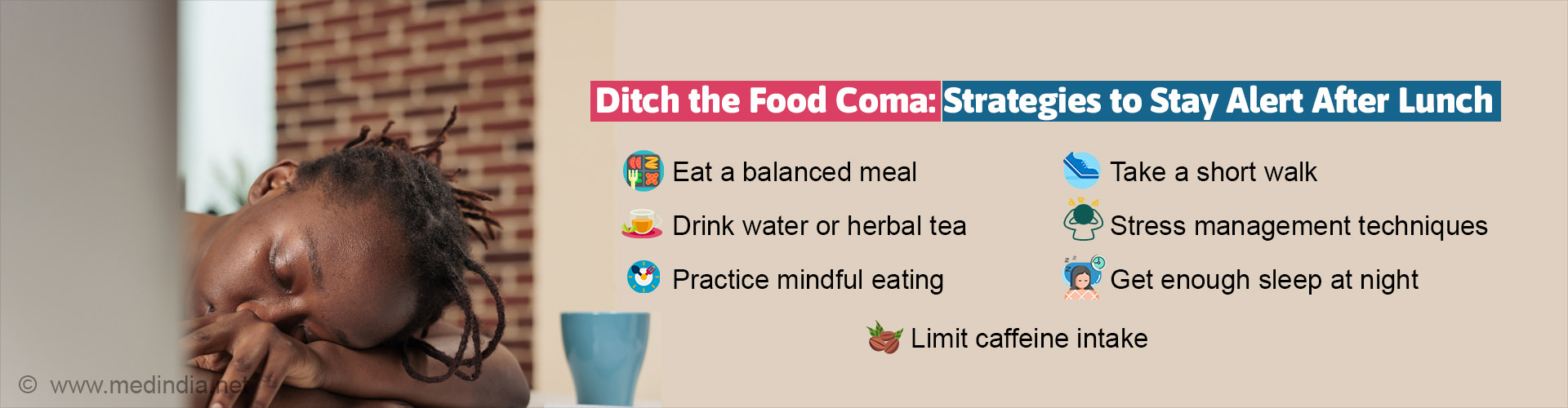 Do You Get Drowsy At Work After Having Lunch?