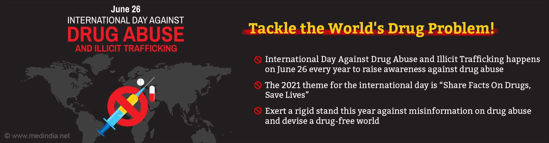 International Day Against Drug Abuse and Illicit Trafficking 2021: – “Share Facts On Drugs, Save Lives†International Day Against Drug Abuse and Illicit Trafficking 2021: – “Share Facts On Drugs, Save Livesâ€