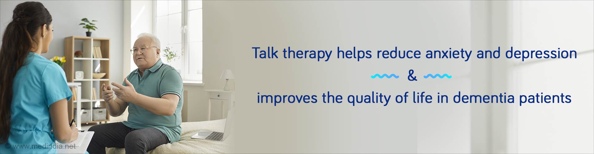 Talk Therapy Helps Reduce Depression in Dementia Patients