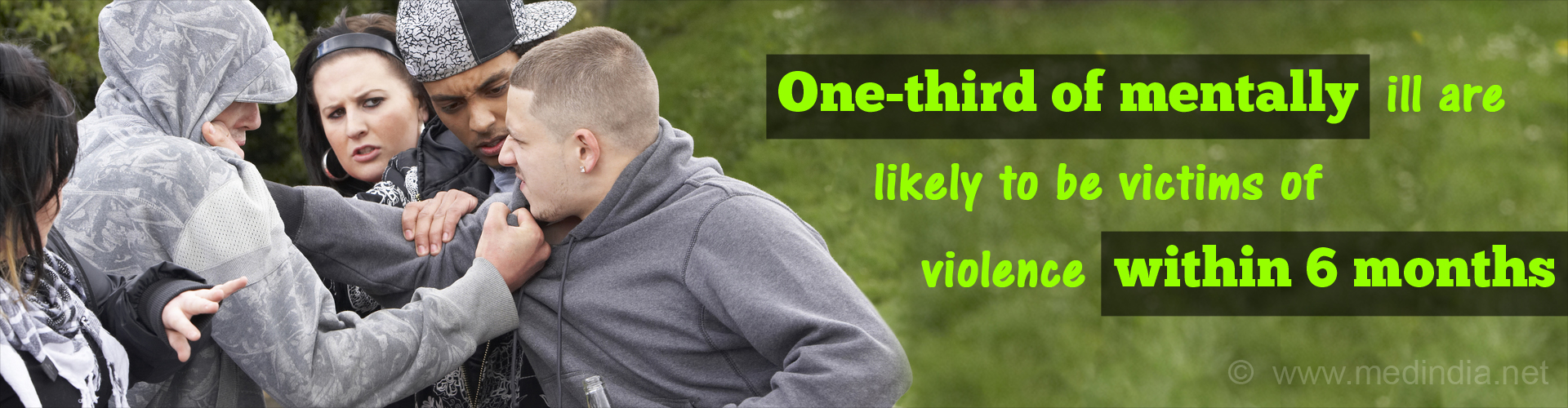 Risk of Violence Higher Among the Mentally Ill