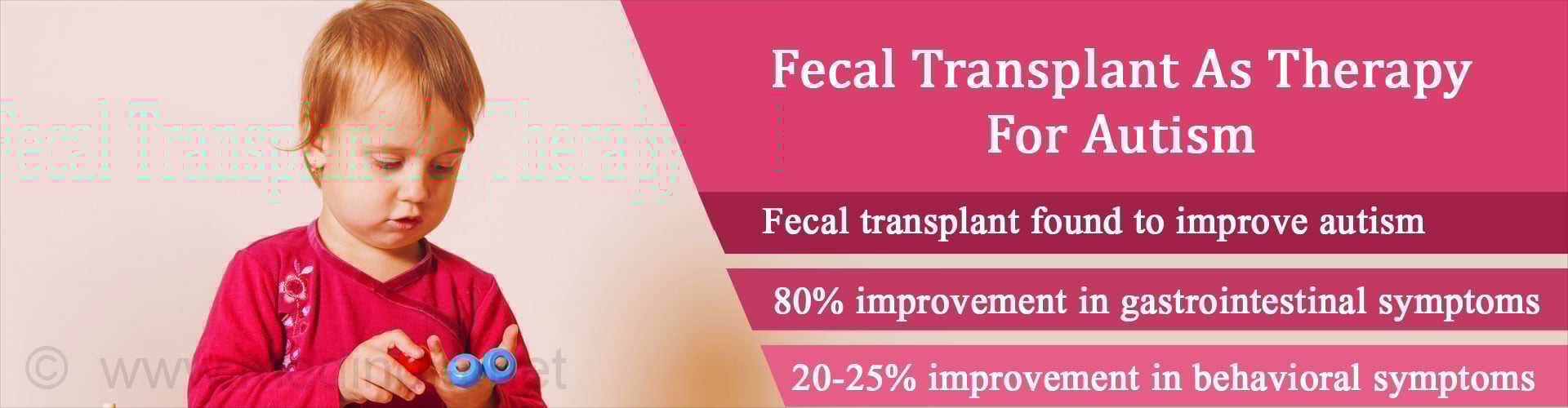 Autism Therapy Could Lie in Fecal Microbial Transplant