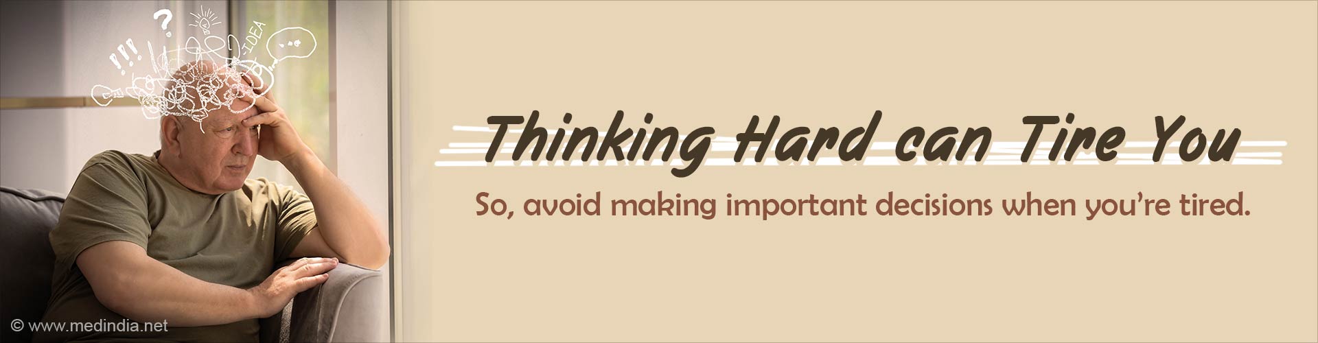 Does Thinking Hard Make You Tired?