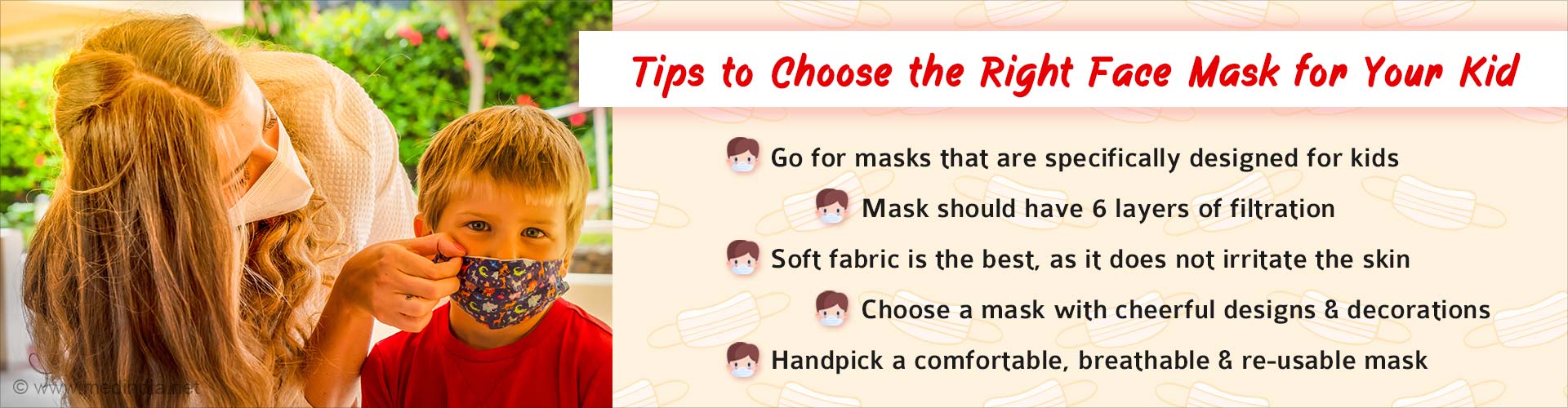 How to Choose the Right Face Mask For Your Kid?
