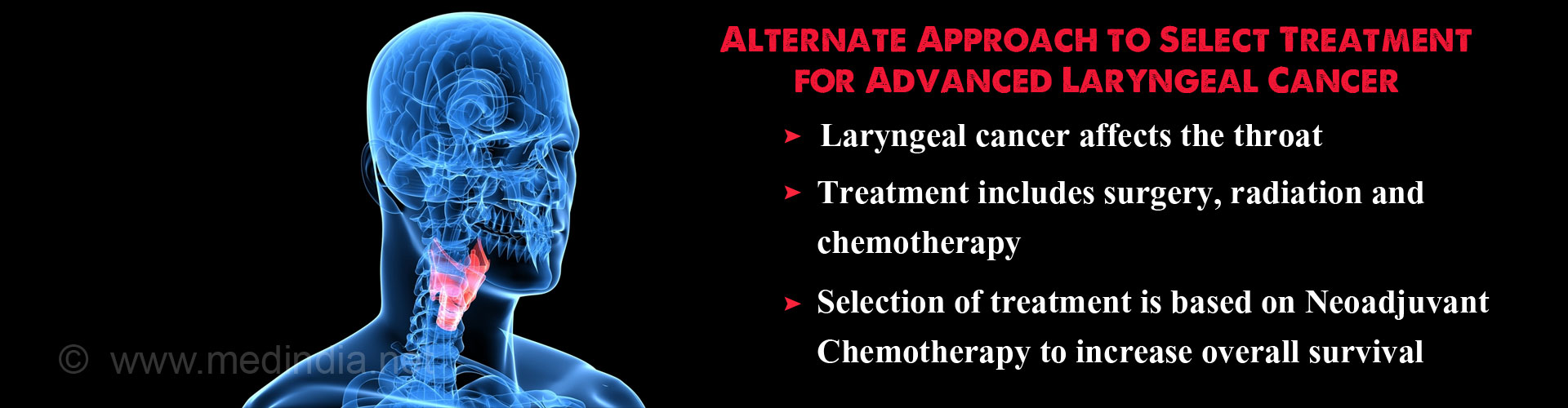 Neoadjuvant Chemotherapy Useful in Selecting Laryngeal Cancer Treatment