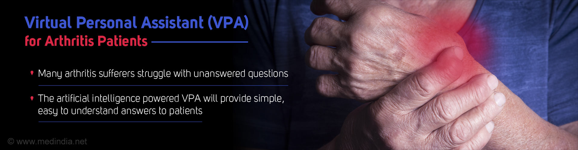Arthritis Patients to Get ''Virtual Personal Assistant''