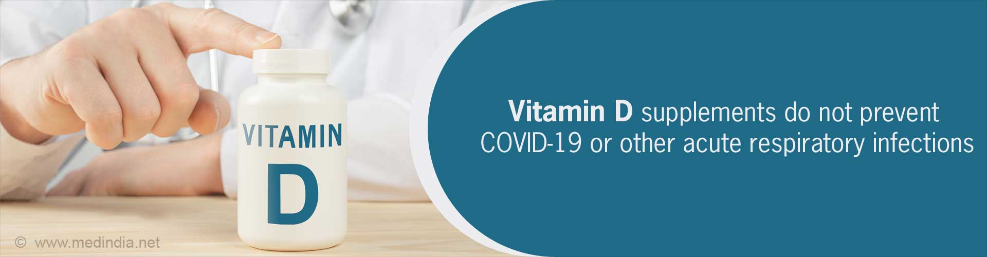 Vitamin D Supplementation Does not lower the risk of COVID-19 Vitamin D Supplementation Does not lower the risk of COVID-19