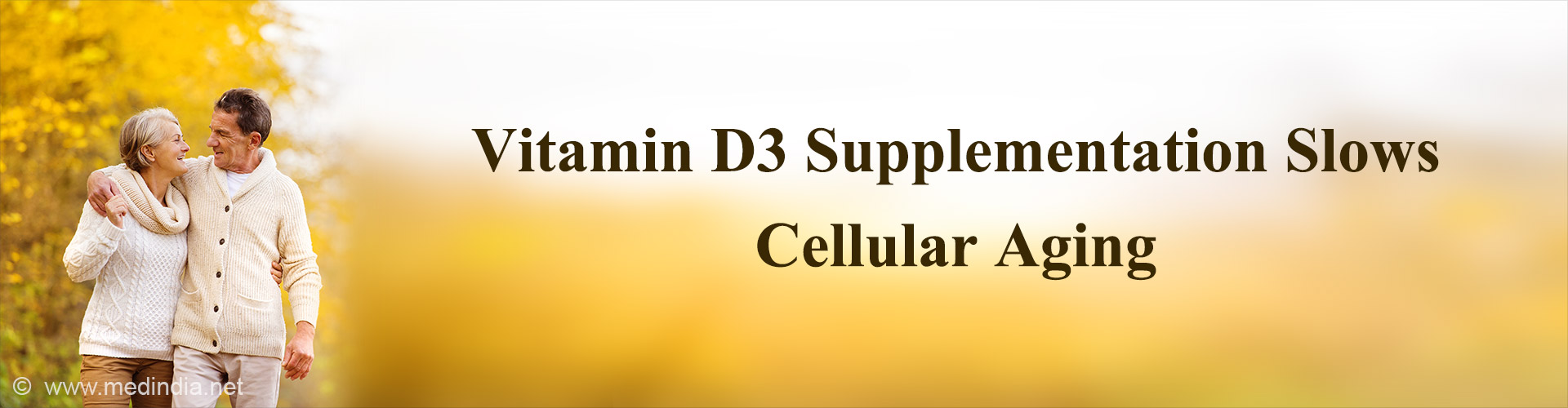 Vitamin D3 Slows Cellular Aging Over 4 Years: VITAL Study