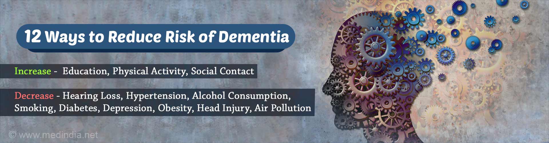 Top 12 Ways To Reduce Risk Of Dementia