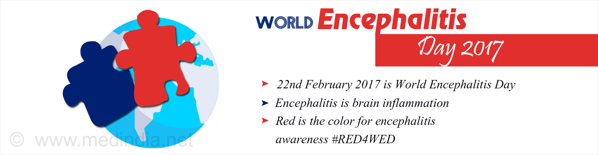 World Encephalitis Day 2017: #RED4WED