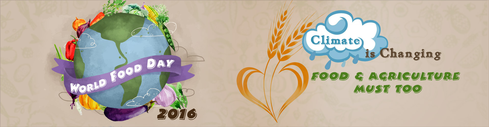 World Food Day 2016: Fight Hunger and Climate Change