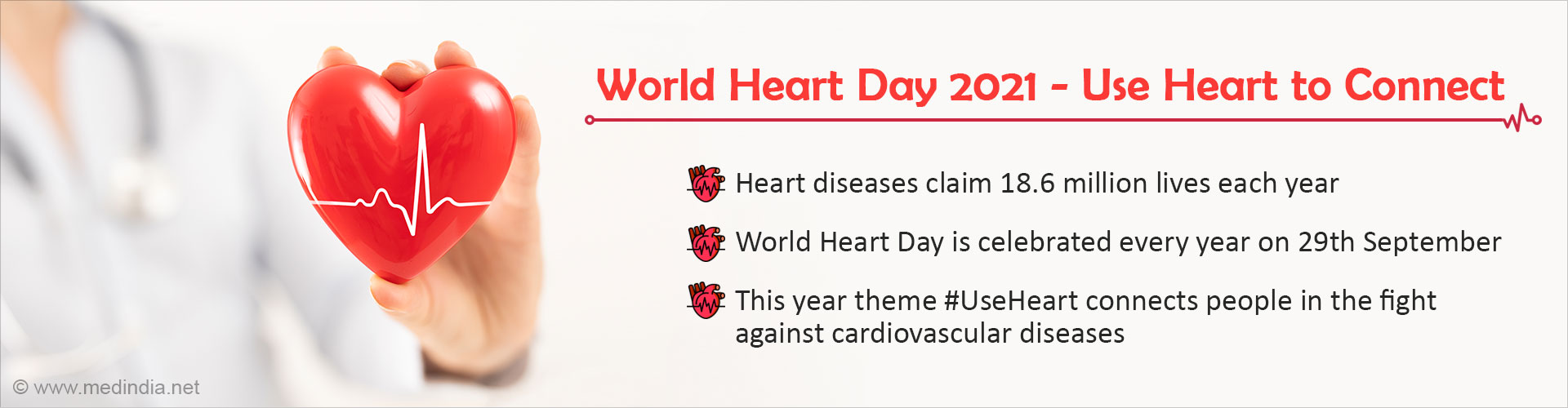 World Heart Day 2021 - “Creating Heart-Healthy Environments†World Heart Day 2021 - “Creating Heart-Healthy Environmentsâ€