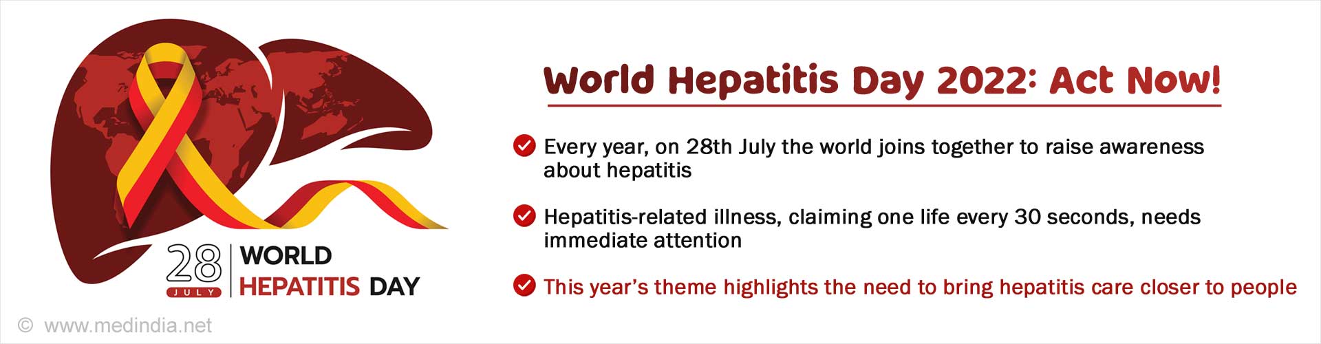 World Hepatitis Day 2022 â€“ â€˜Bringing Hepatitis Care Closer to Youâ€™