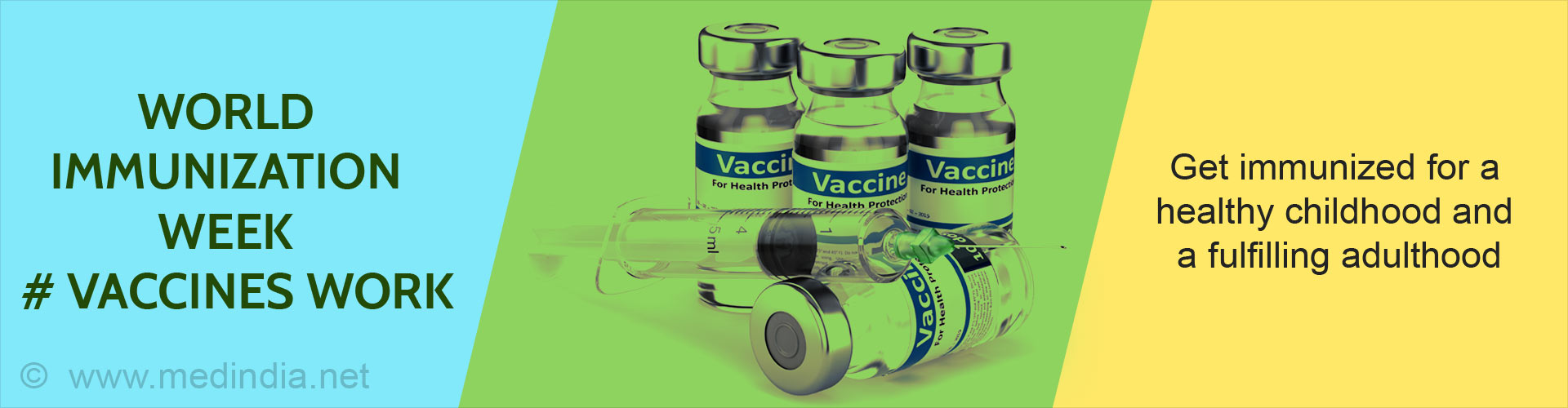 World Immunization Week 2017 : #VaccinesWork