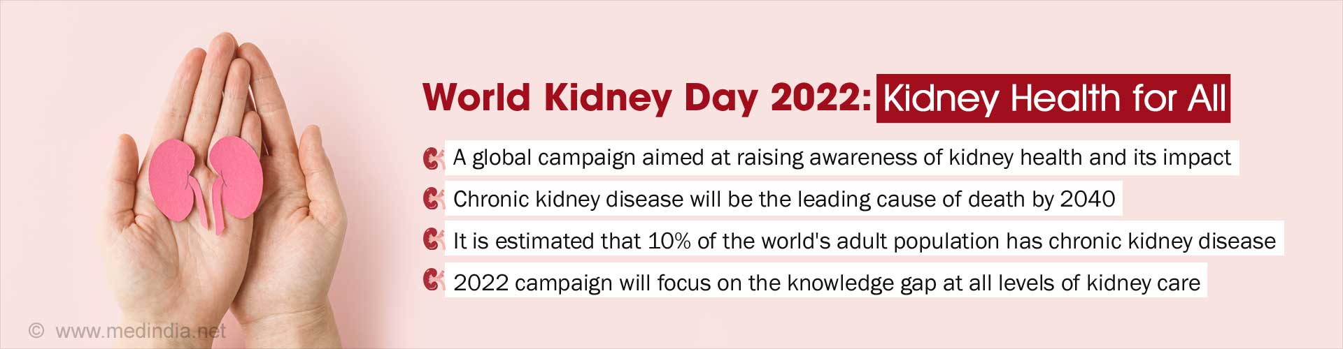 World Kidney Day (WKD) 2022 â€“ â€˜Kidney Health for Allâ€™