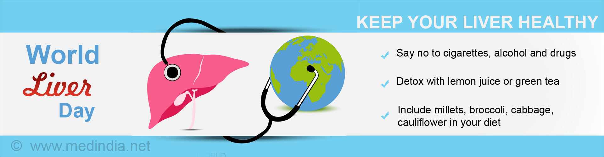 Keep Your Liver Healthy : World Liver Day