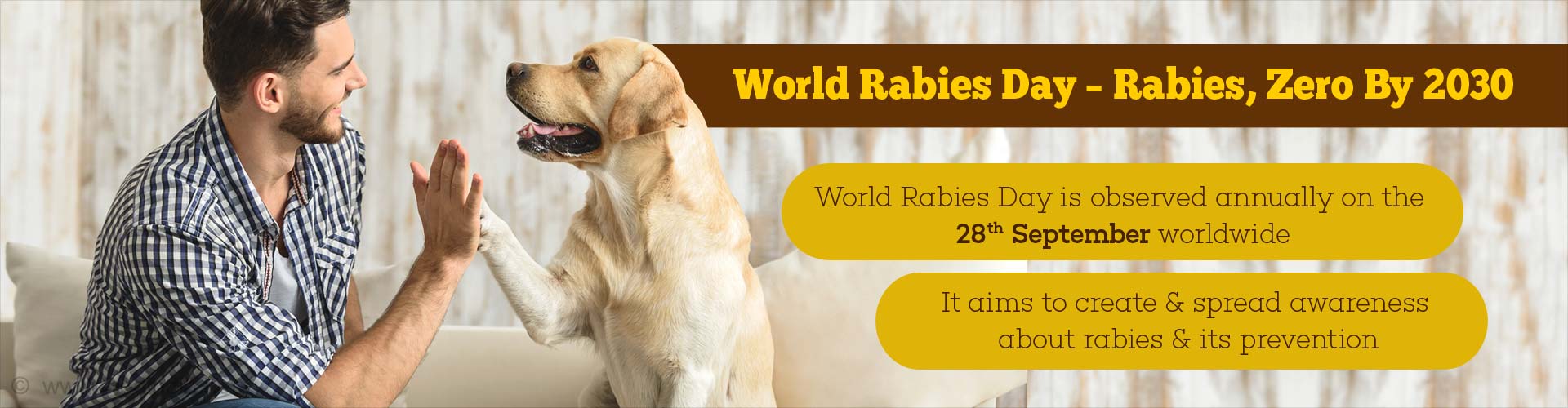 Rabies Can Be Prevented â€“ World Rabies Day