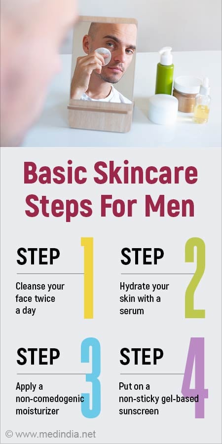 Skin routine for deals men