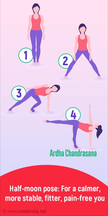 What Is the Half Moon Pose (Ardha Chandrasana) In Yoga? Tips, Technique,  Correct Form, Benefits and Common Mistakes
