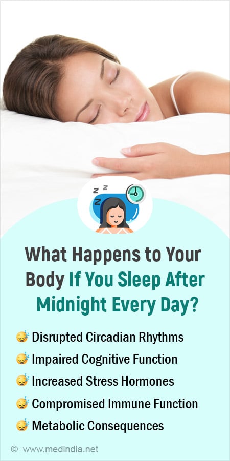 5 effects on your body if you sleep after midnight every day – India TV