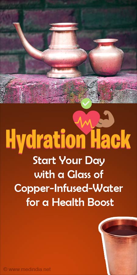 Why copper-infused water is good for you