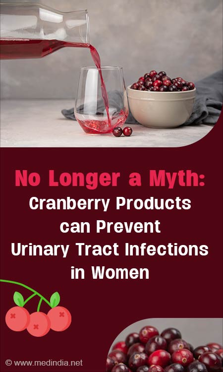 Cranberries help urinary tract infections, but not as juice