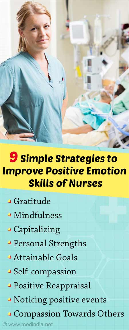 Increase Positive Emotion Skills of Nurses Using Simple Strategies